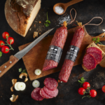 Salami Hausmarke, mit Buchenholz geräuchert